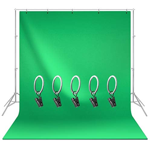 Book Cover LimoStudio Photo Video Photography Studio 6x9ft Green Muslin Backdrop Background Screen with 5X Backdrop Holder Kit, AGG1338