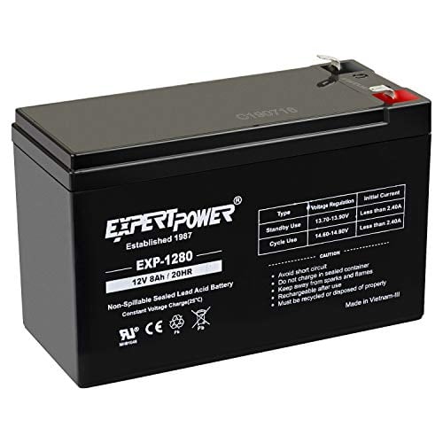 Book Cover ExpertPower EXP1280 12V8AH Rechargeable Battery