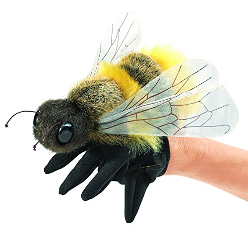 Book Cover Folkmanis Honey Bee Puppet