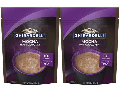 Book Cover Ghirardelli Hot Cocoa Mix Mocha (Pack of 2)