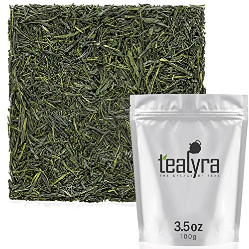 Book Cover Tealyra - Gyokuro Shizuoka - Japanese Green Tea - The Best Japanese Tea - Organically Grown in Japan - Loose Leaf Tea - Caffeine Medium - 100g (3.5-ounce)