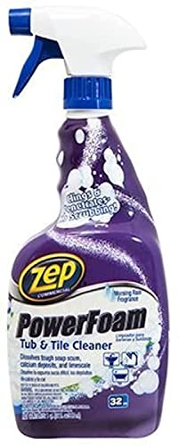 Book Cover Zep Foaming Shower Tub and Tile Cleaner 32 ounce ZUPFTT32 (Pack of 1)