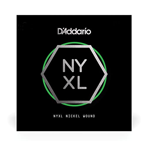Book Cover D'Addario NYXL Nickel Wound Electric Guitar Single String.060