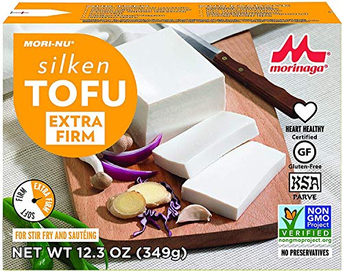 Book Cover Mori-Nu Tofu, Silken Style, Extra Firm, 12.3-Ounce Boxes (Pack of 3)