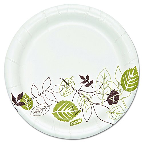 Book Cover Dixie Ultra SXP6WS Pathways Soak Proof Shield  Heavyweight Paper Plates, 5 7/8