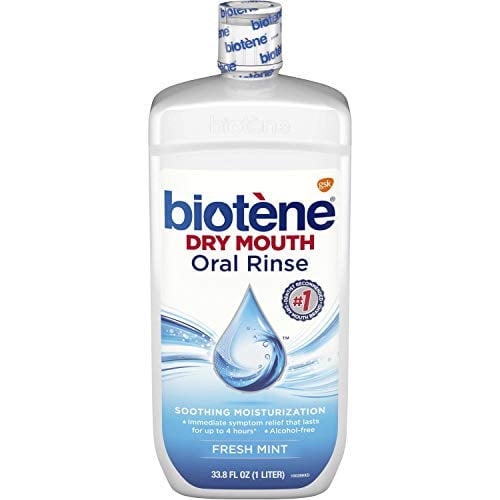 Book Cover Biotene Dry Mouth Mouthwash 33.80 oz (Pack of 2)