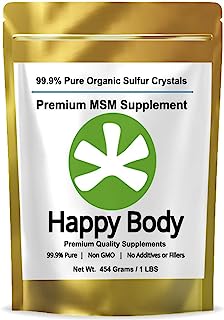 Book Cover Organic Sulfur Crystals, 99.9% Pure MSM Crystals, Premium MSM Supplement - 1 LBS Pack