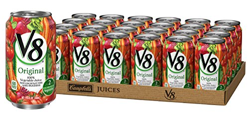 Book Cover V8 Original 100% Vegetable Juice, 11.5 oz. Can (Pack of 24)