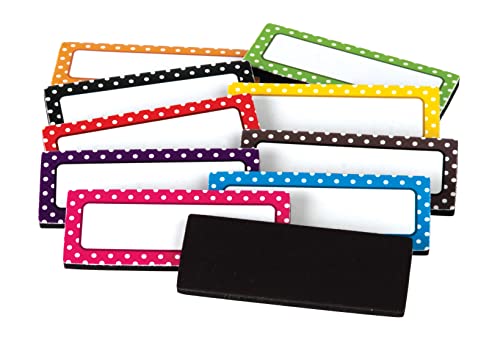 Book Cover Teacher Created Resources Polka Dots Magnetic Labels (20650)