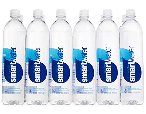 Book Cover Smart Water Bottled Water, 12 Fl Oz,Pack of 12