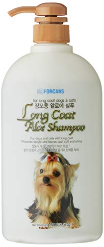 Book Cover Forbis Long Coat Aloe Dog Shampoo, 750 ml