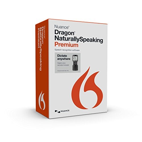 Book Cover Dragon NaturallySpeaking Premium 13 with Digital Recorder (Discontinued)