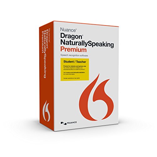 Book Cover Dragon NaturallySpeaking Premium 13, Student/Teacher Edition (Discontinued)