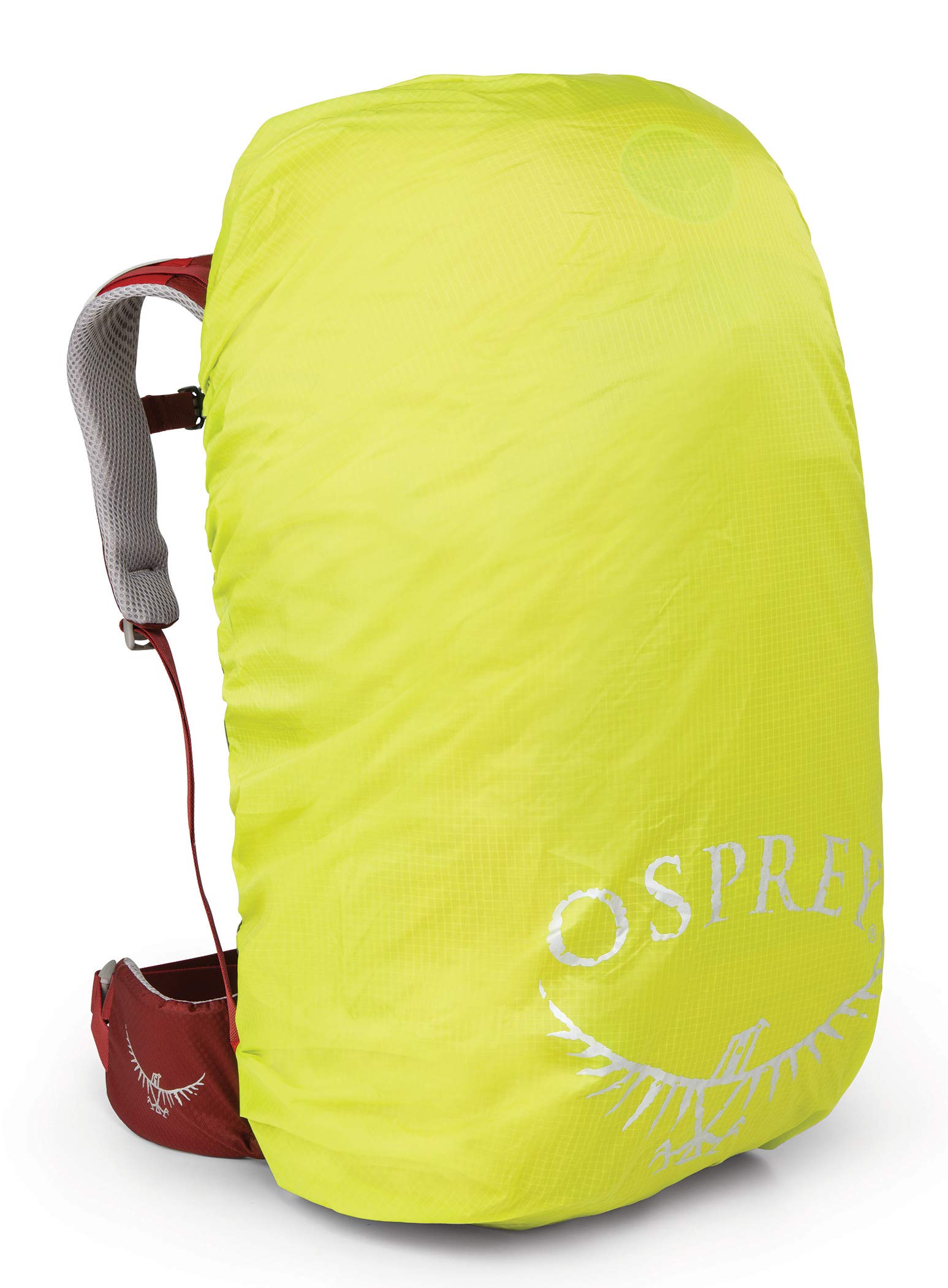 Book Cover Osprey Hi-Visibility Raincover X-Small Electric Lime