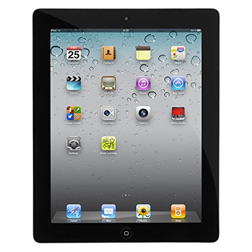 Book Cover Apple iPad 2 MC770LL/A Tablet (32GB, Wifi, Black) 2nd Generation (Refurbished)