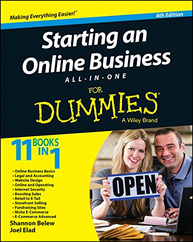 Book Cover Starting an Online Business All-in-One For Dummies