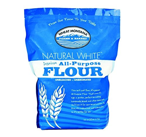 Book Cover Wheat Montana All Purpose White Flour (Pack of Two - 10 Lb. Bags)