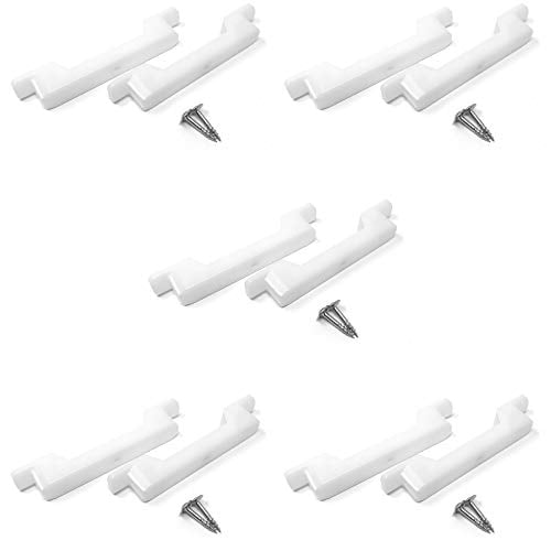 Book Cover False Front Cabinet Clips (5 Sets) - 4-1/2