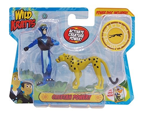 Book Cover Wild Kratts Toys - 2 Pack Creature Power Action Figure Set - Cheetah Power