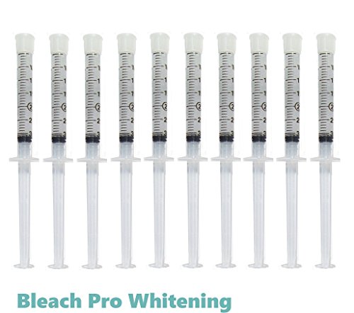 Book Cover Teeth Whitening Gel Syringe Dispensers 22% Carbamide Peroxide, 10 Tooth Bleaching Gel 3ml Syringes