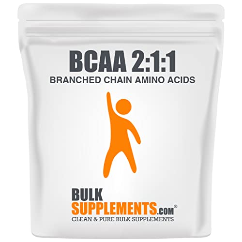 Book Cover BulkSupplements.com BCAA 2:1:1 (Branched Chain Amino Acids) - BCAA Capsules - Vegan Pre Workout - BCAAS Amino Acids - Vegan BCAA (100 Vegetarian Capsules - 33 Servings)