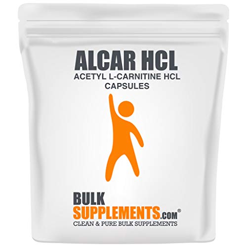 Book Cover BulkSupplements.com ALCAR HCl (Acetyl L-Carnitine HCl) - Brain Supplements for Memory and Focus - Vegan Amino Acids - Best Brain Focus and Memory Supplements (300 Vegetarian Capsules - 300 Servings)