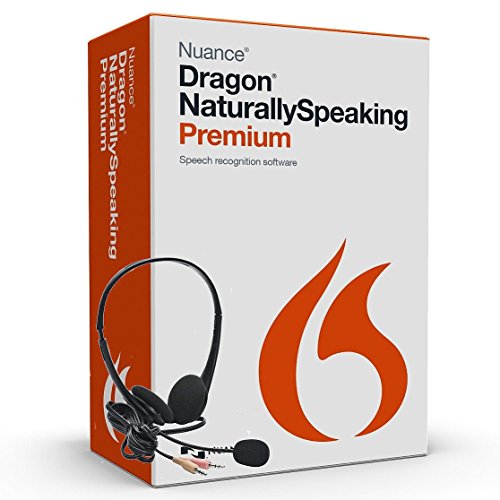Book Cover Nuance Dragon Naturally Speaking Premium Version 13 Speech Recognition Software