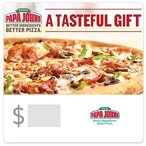 Book Cover Papa John's Pizza Gift Cards - E-mail Delivery