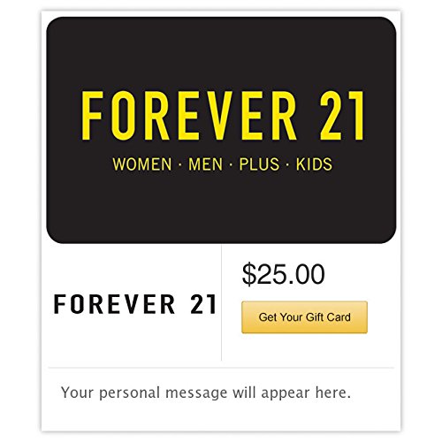 Book Cover Forever 21 Email Gift Card