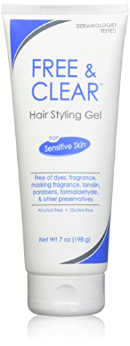 Book Cover Free & Clear Hair Styling Gel, 7 Ounce (Pack of 2)