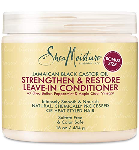 Book Cover Shea Moisture Strengthen & Restore Leave-In Conditioner 16 oz (Pack Of 1)