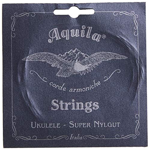 Book Cover Aquila Super Nylgut AQ-106 Tenor Ukulele Strings - High G - 1 Set of 4
