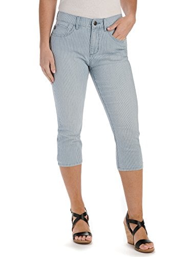 Book Cover Lee Women's Easy Fit Frenchie Capri Jean