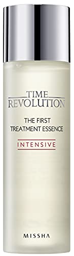 Book Cover Missha Time Revolution The First Treatment Essence Intensive 150ml- Kbeauty concentrated essence with moisturizing antioxidants to condition, clarify, refine for clean and bright complexion