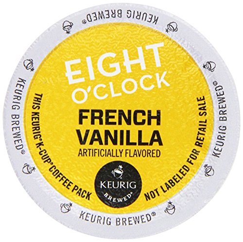 Book Cover Eight O'Clock French Vanilla Coffee Keurig 2.0 K-Cup Pack, 36 Count