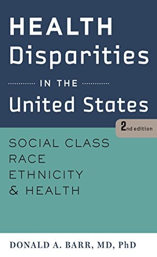 Book Cover Health Disparities in the United States, second edition