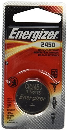 Book Cover Energizer CR2450 Lithium Battery, 3v ECR2450, 12 PK by Energizer