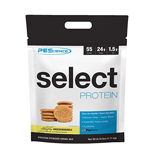 Book Cover PEScience 181 g Snicker Doodle Select Protein Supplement - 55 Servings