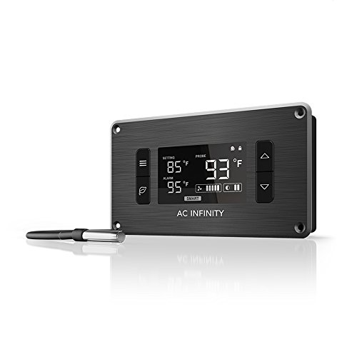 Book Cover AC Infinity Controller 2, Fan Thermostat and Speed Controller, for Home Theater AV Media Cabinet Cooling
