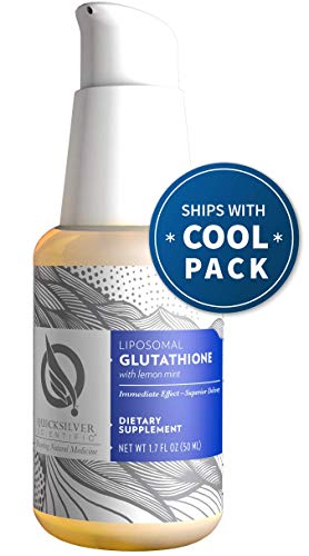 Book Cover Quicksilver Scientific Liposomal Glutathione - Antioxidant Liquid Supplement with Nano Technology for Superior Absorption, Liver, Immune + Cleansing Support, Sunflower Lecithin No Soy (1.7oz / 50ml)