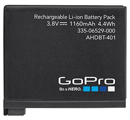 Book Cover GoPro Rechargeable Battery for HERO4 Black/HERO4 Silver (GoPro Official Accessory)