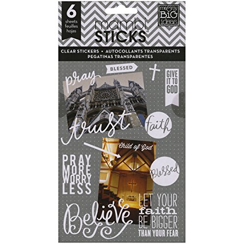 Book Cover me & my BIG ideas Pocket Pages Stickers, Faith