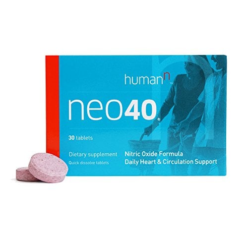 Book Cover HumanN Neo40 Daily Heart and Circulation Support Nitric Oxide Boosting Supplement (30 Tablets)
