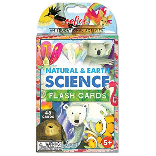 Book Cover Eeboo : Flash Cards : Natural & Earth Science Cards