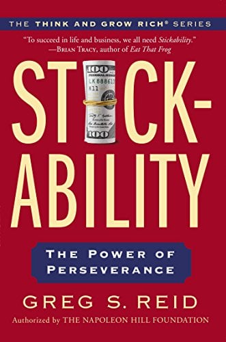 Book Cover Stickability: The Power of Perseverance (Think and Grow Rich)
