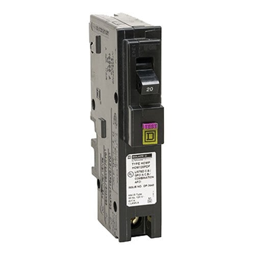 Book Cover Square D by SCHNEIDER ELECTRIC 20A SP PON Dual Breaker