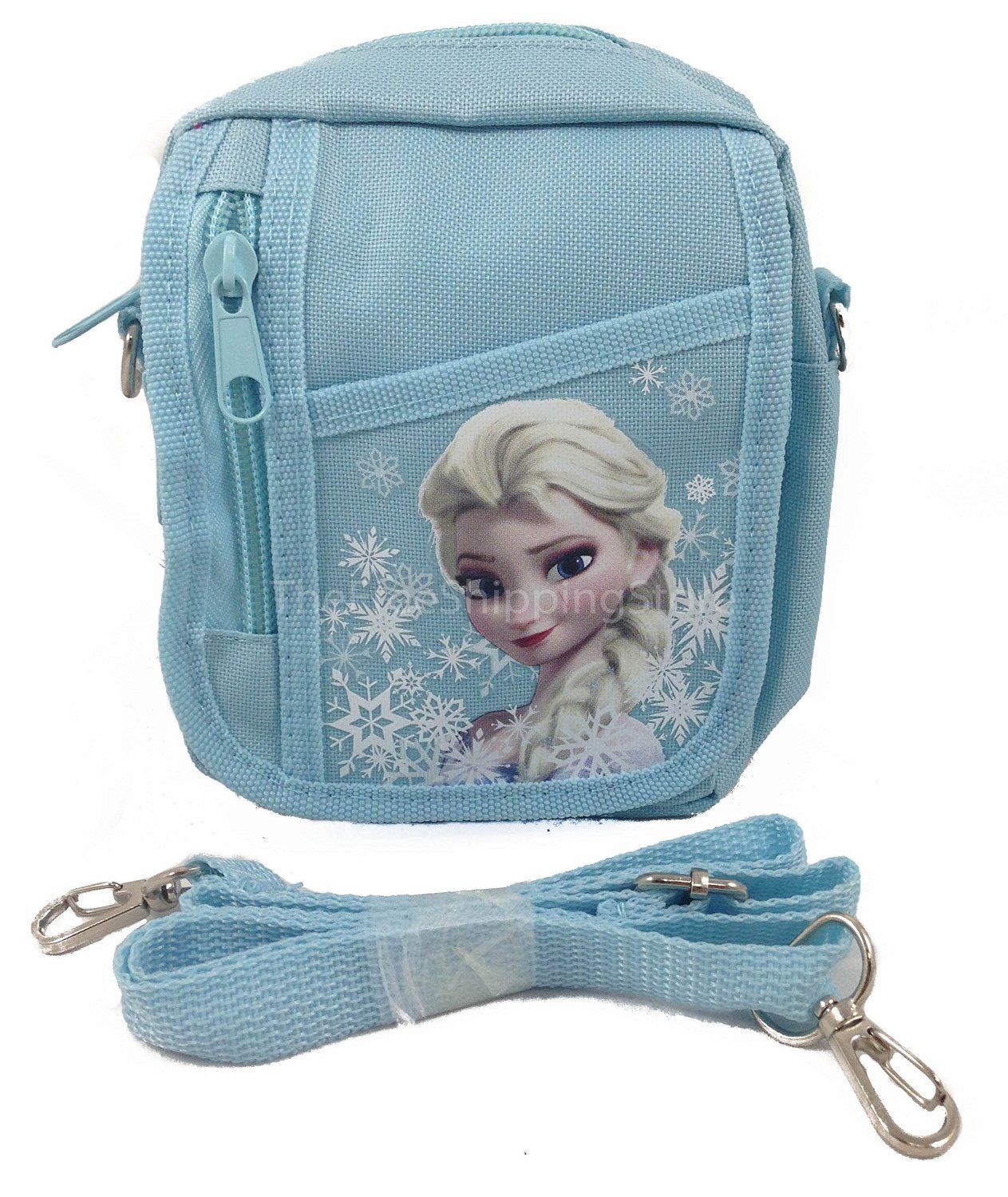 Book Cover Disney Frozen Baby Blue Queen Elsa Camera Bag