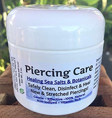 Book Cover Urban ReLeaf Piercing Care ! Healing Sea Salts & Botanical AFTERCARE ! Safely Clean, Disinfect & Heal New Stretched Piercings. Effective Non-iodized. Vitamin Rich. Dead Sea Salt & Botanicals (1)