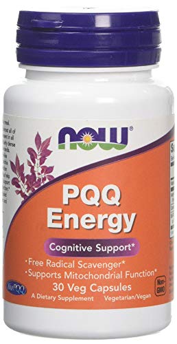 Book Cover Now Foods PQQ Energy Capsules, 30-Count