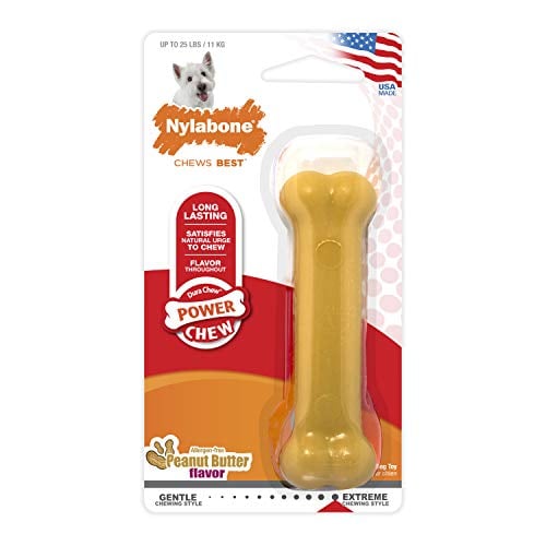 Book Cover Nylabone Dura Chew Giant Original Flavored Bone Dog Chew Toy, Large/Giant - Up to 50 lbs. (NG104P)